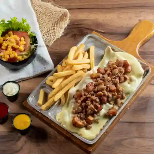 Asado de Pechuga Gratinada Especial