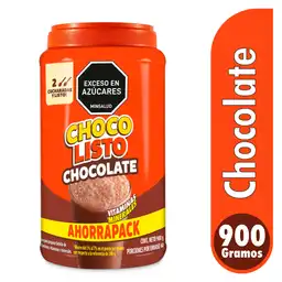 Alimento Chocolisto Chocolate Polvo Tarro x 900 g