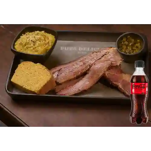 Combo Corte Brisket + Coca-Cola Zero 400 ml