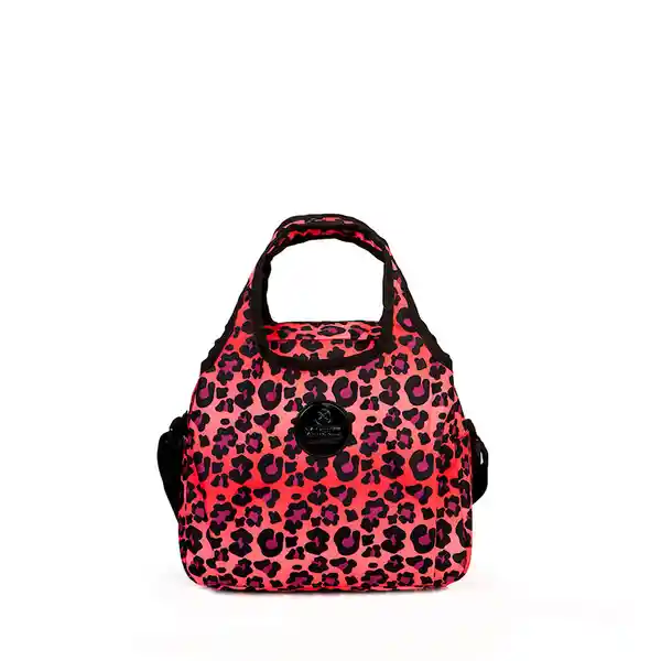 Xtrem Lonchera Ice Warm Leopard Rojo