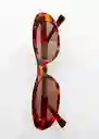 Gafas de Sol Camila Chocolate Talla 99 Mujer Mango