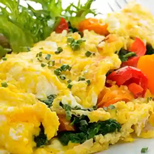 Omelette vegetariano