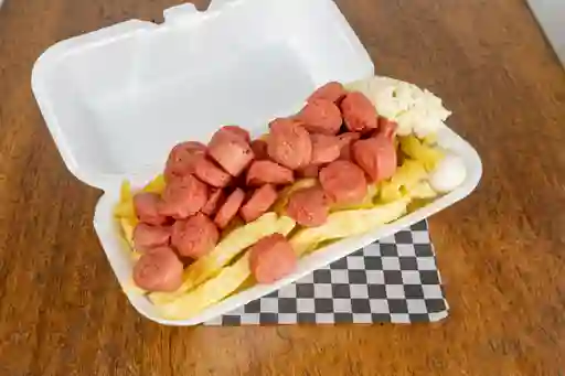 Salchipapas Sencilla