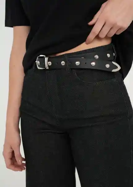 Correa Mujer Negro Puro Ultraoscuro Talla M 319g051 Naf Naf