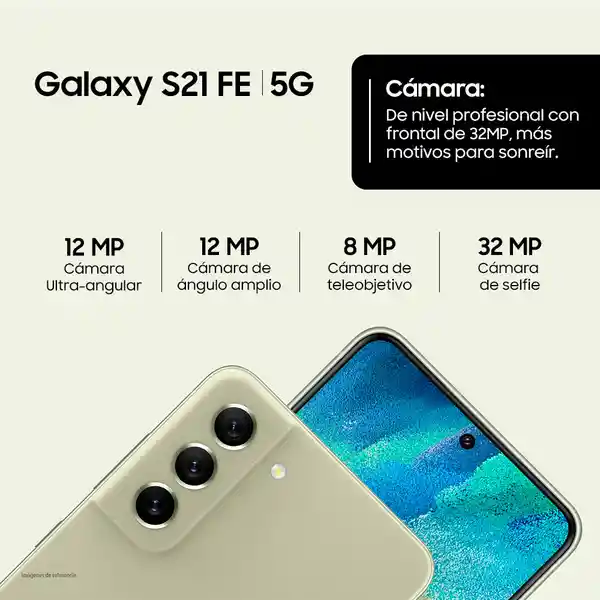 Samsung Galaxy S21Fe 256Gb Gris