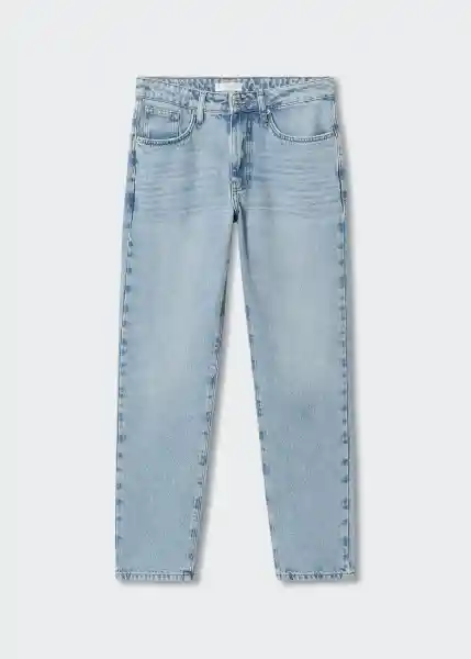 Jeans Loose Tejano Claro Talla 22 Teen Niños Mango