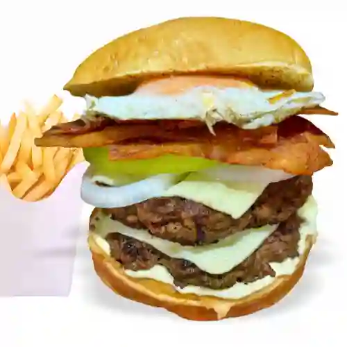 Combo Hamburguesa Imperial Ranchera Angu