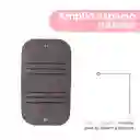 Cartera Corta Con Cierre Para Mujer Gris Serie Miniso