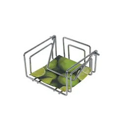 Ambiente Gourmet Servilletero Cuadrado Marca Exclusiva