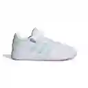 Adidas Zapatos Grand Court 2.0 Para Niño Blanco Talla 4 Id7886