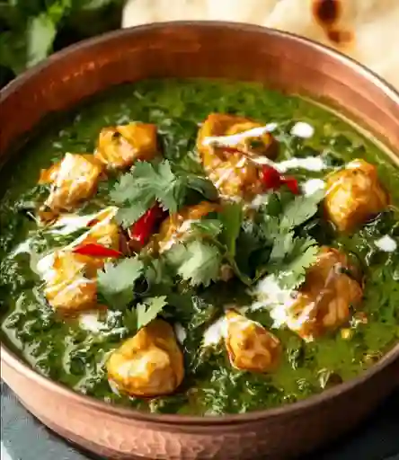 Saag chicken