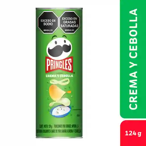 Pringles Papas Sabor a Crema y Cebolla