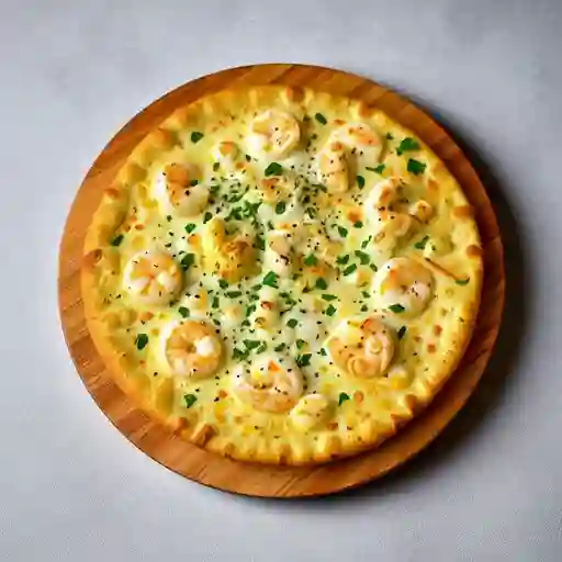 Pizza Especial Camarón y Champiñón