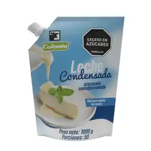 Colanta Leche Condensada Azucarada Semidescremada