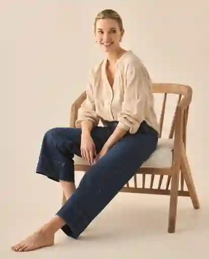 Jean Azul Rivera Medio Talla 8 673G007 Esprit