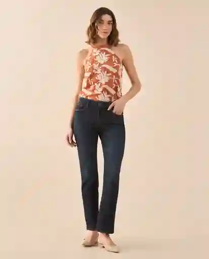 Jean Azul Prusia Oscuro Talla 10 671G012 Esprit