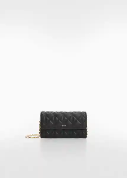 Monedero g Quark Negro Talla 99 Mujer Mango