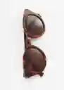 Gafas de Sol Ammi Chocolate Talla 99 Mujer Mango