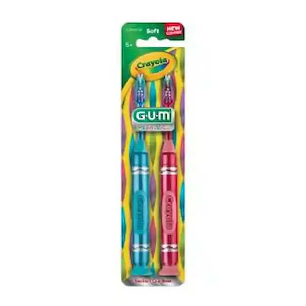 Gum Cepillo de Dientes Crayola Suave Marker Metallic