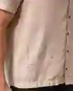 Camisa Hombre Beige Abetinote Claro Talla M 89520 Rifle