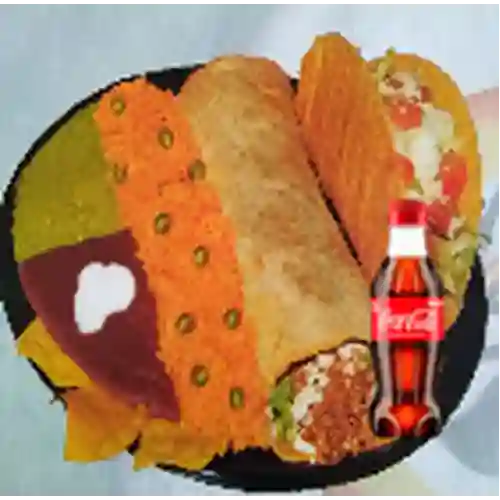 Combo Sampler 1  + Coca Cola Original 250ML