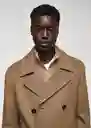 Abrigo Tinof Camel Talla XXL Hombre Mango