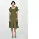 Vestido Red3 Khaki Talla 24 Mujer Mango