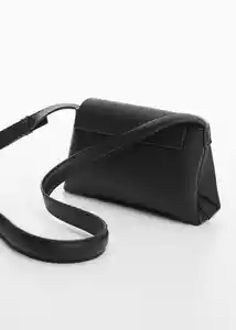 Bolso P Lucer Negro Talla 99 Mujer Mango