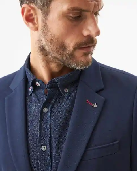 Blazer Continuativo Azul Medianoche Ultraoscuro T.L Chevignon