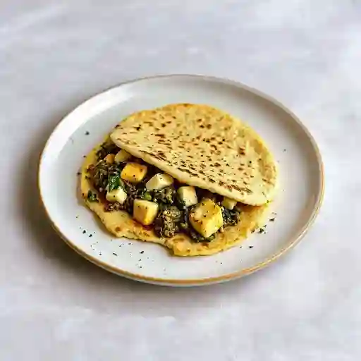 Arepa De Queso Y Seitan