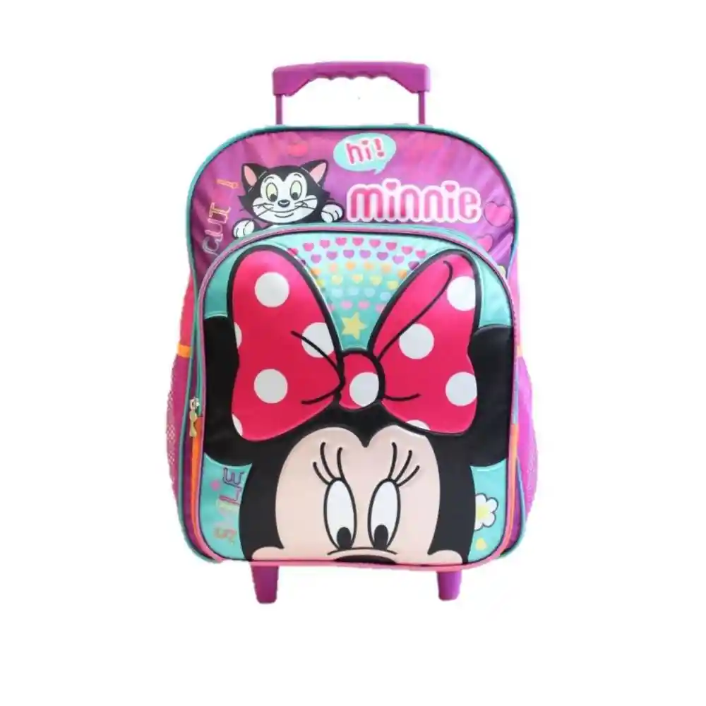 Mouse Morral Ruedas Primaria Minnie