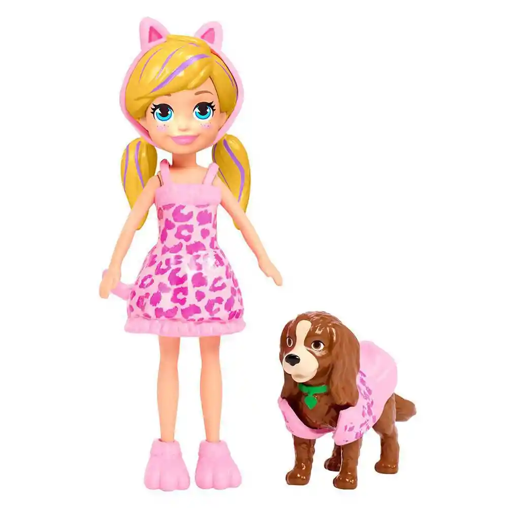 Polly Pocket Muñeca y Disfraces