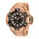 Invicta Reloj Hombre Oro Rosa Negro Inv31865