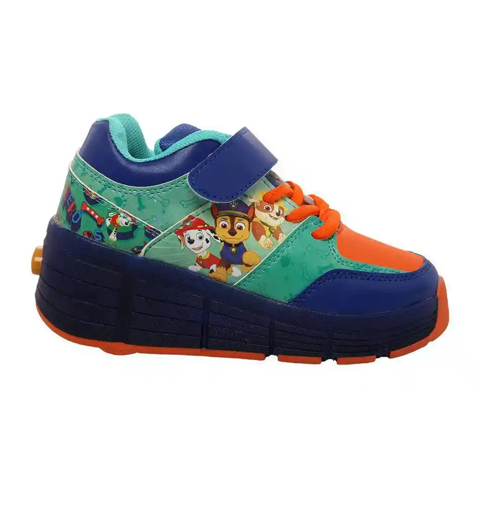 Zapato Ruedas Paw Patrol Azul Licencias Zs5281