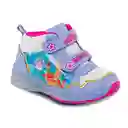 Los Gomosos Tenis Con Luces Moulu Niña Lila Talla 24