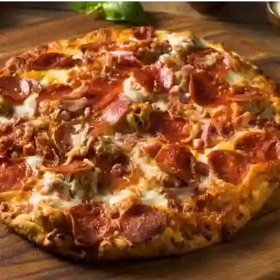 Pizza especial de carnes personal