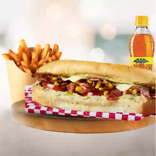 Combo Sandwich Costillitas de Cerdo