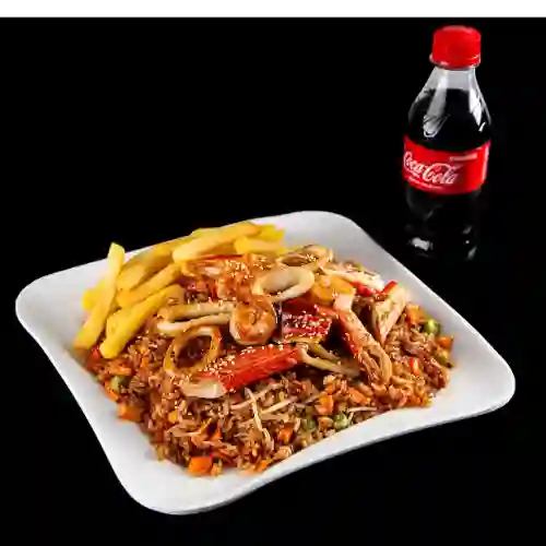 Combo Oriental Personal con Mariscos