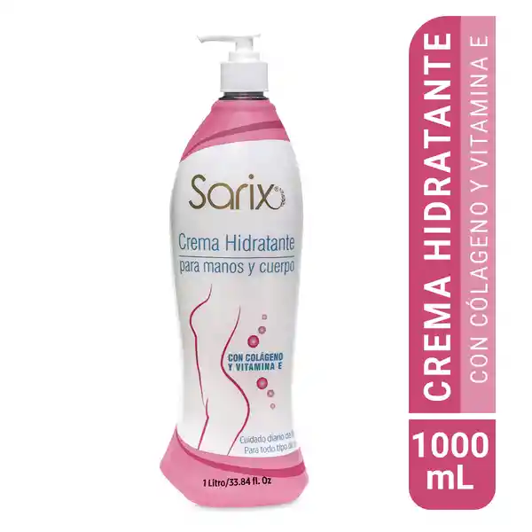 Sarix Crema Para Manos y Cuerpo Hidratante
