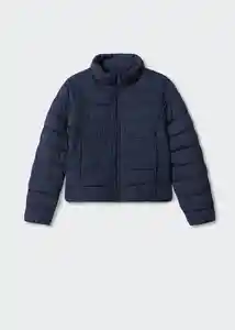 Chaqueta Anorak Sara Navy Talla 20 Niñas Mango