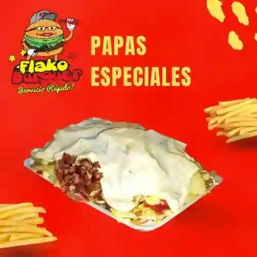 Salchipapa Especial