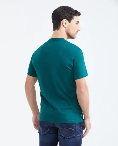 Camiseta Verde Pluvisilva Ultraoscuro T XXL Chevignon