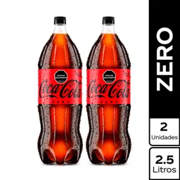 2 x Coca Cola Zero 2.5 L