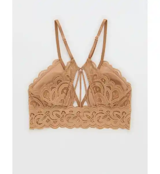 Brasier Bralette Aerie Café T. Small American Eagle