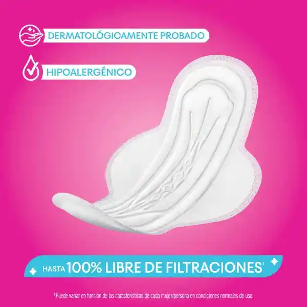Toallas Higiénicas Kotex Puro y Natural 24 Und