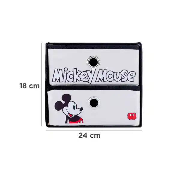 Organizador Tela Para Almacenamiento Mickey Mouse Beige Miniso