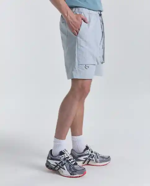 Bermuda Short Hombre Gris Talla 34 859G001_GRI154704 Americanino