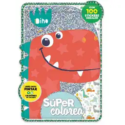Dino Súper Libro Colorea Disney