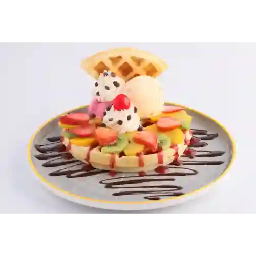 Waffle Frutal