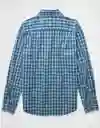 Camisa Hombre Azul Talla: MEDIUM 2722452 American Eagle